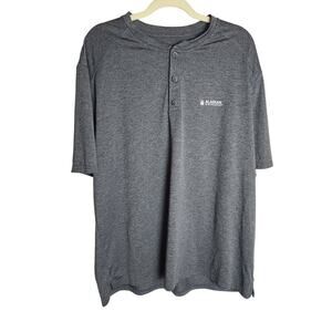 Alaskan Hardgear Duluth Trading Mens XL Tun-Dry Standard Fit Short Sleeve Henley